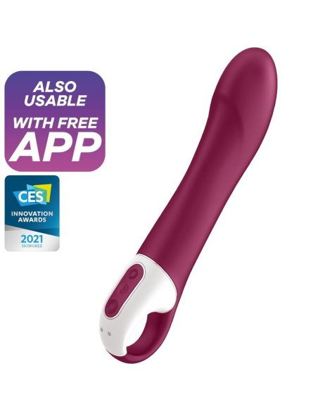 SATISFYER - BIG HEAT VIBRADOR PUNTO G