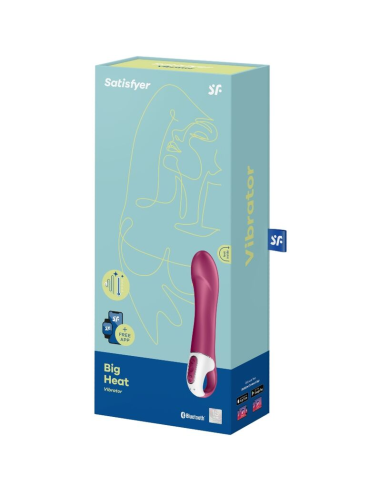 SATISFYER - BIG HEAT VIBRADOR PUNTO G