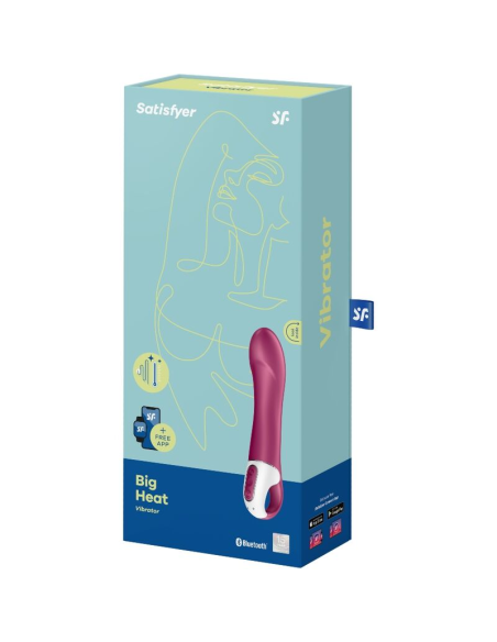 SATISFYER - BIG HEAT VIBRADOR PUNTO G