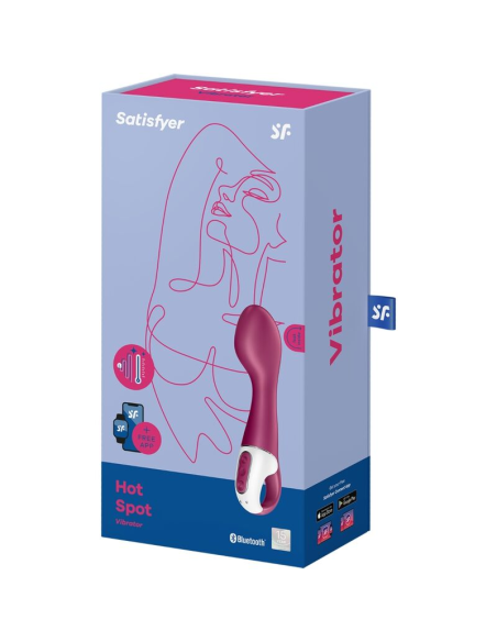SATISFYER - HOT SPOT Vibrador Calentador Punto G| SexPlace.MX