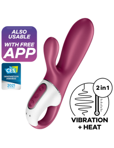 SATISFYER - HOT BUNNY Vibrador Punto G | SexPlace.MX
