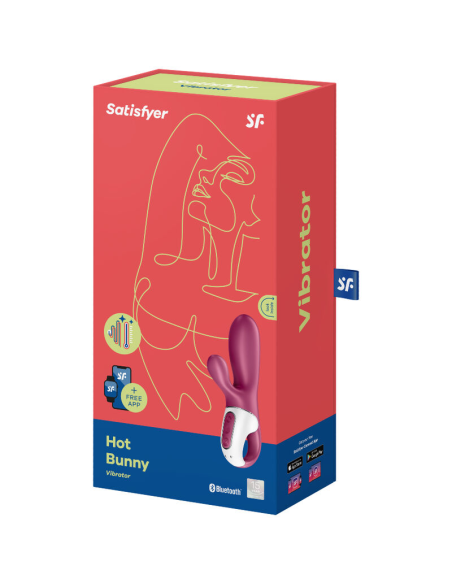 SATISFYER - HOT BUNNY Vibrador Punto G | SexPlace.MX