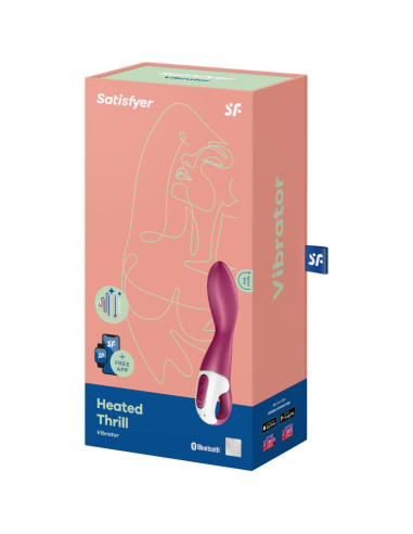 SATISFYER - HEATED THRILL Vibrador Calentador Punto G | SexPlace.MX
