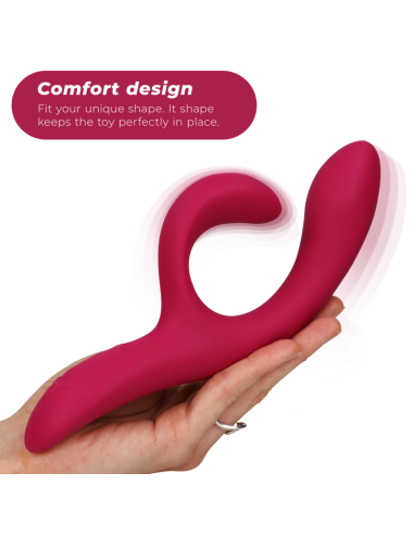 WE-VIBE NOVA - VIBRADOR APP: Estimulación Doble del Punto G y Clítoris, 10 Modos de Vibración