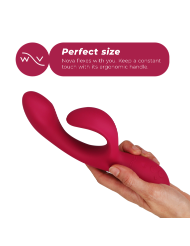 WE-VIBE NOVA - VIBRADOR APP: Estimulación Doble del Punto G y Clítoris, 10 Modos de Vibración