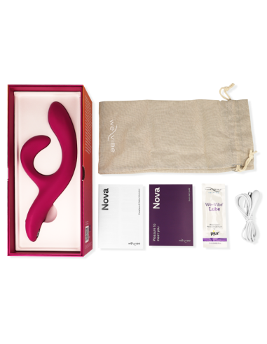 WE-VIBE NOVA - VIBRADOR APP: Estimulación Doble del Punto G y Clítoris, 10 Modos de Vibración