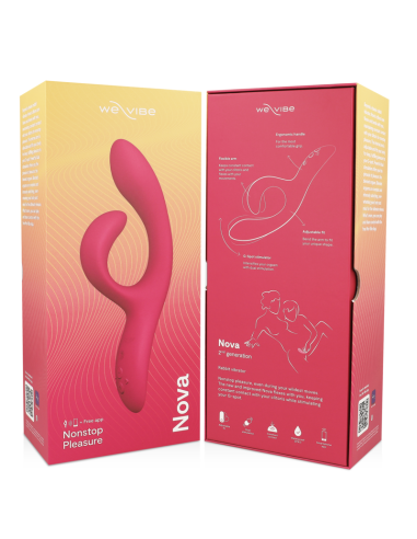 WE-VIBE NOVA - VIBRADOR APP: Estimulación Doble del Punto G y Clítoris, 10 Modos de Vibración