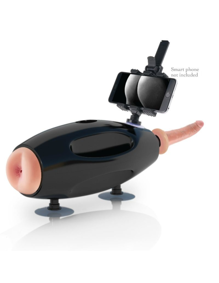 FETISH FANTASY EXTREME - Máquina Sexual Internacional Portátil con Adaptador Universal y Accesorios Incluidos