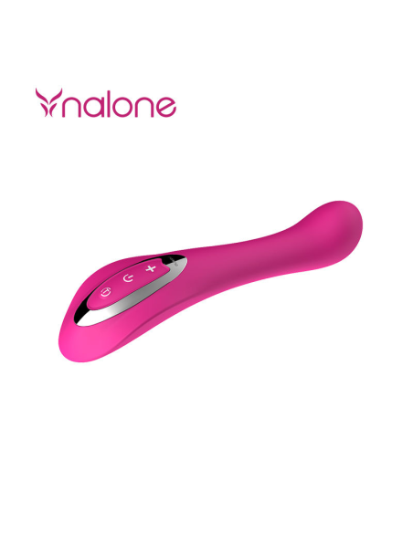 NALONE Touch System: Vibrador Rosa Silicona, 7 Modos y Control Digital для Placer Inigualable