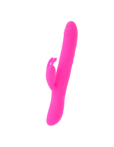 MORESSA - Warren: Vibrador Oscilante de Silicona Premium con 7 Modos de Vibración y Estimulador Clitorial