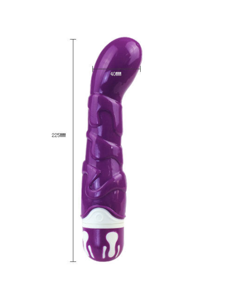 BAILE - Vibrador Realista 10 Ritmos Sensation Violeta para Estimulación del Punto G