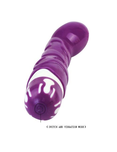 BAILE - Vibrador Realista 10 Ritmos Sensation Violeta para Estimulación del Punto G