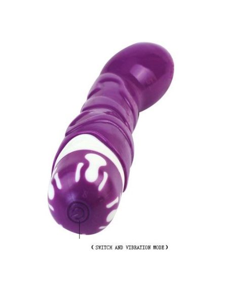 BAILE - Vibrador Realista 10 Ritmos Sensation Violeta para Estimulación del Punto G