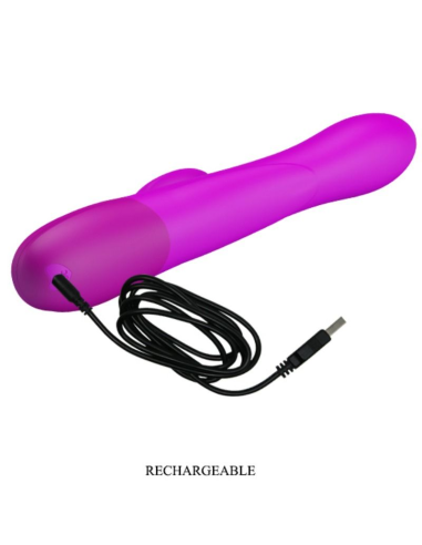PRETTY LOVE - DEMPSEY Vibrador Hinchable Recargable | SexPlace.MX