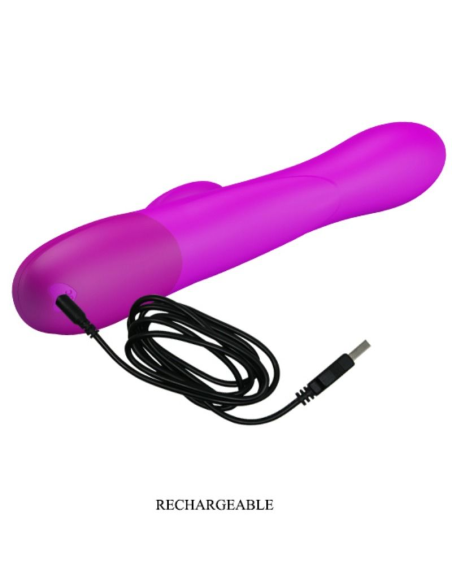 PRETTY LOVE - DEMPSEY Vibrador Hinchable Recargable | SexPlace.MX