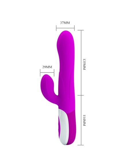 PRETTY LOVE - DEMPSEY Vibrador Hinchable Recargable | SexPlace.MX