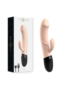 Vibrador Dual Recargable Intense Magnus - Placer Silencioso y Flexible en Silicona Segura