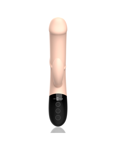Vibrador Dual Recargable Intense Magnus - Placer Silencioso y Flexible en Silicona Segura