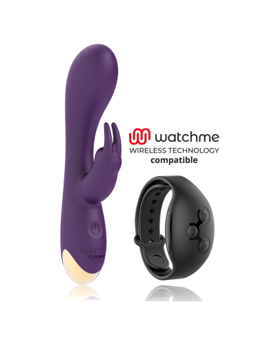 TREASURE - Vibrador Laurence Rabbit con Tecnología Watchme Wireless: Placer Personalizado e Inalámbrico