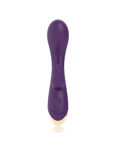 TREASURE - Vibrador Laurence Rabbit con Tecnología Watchme Wireless: Placer Personalizado e Inalámbrico