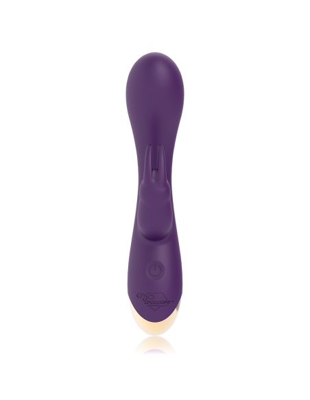 TREASURE - Vibrador Laurence Rabbit con Tecnología Watchme Wireless: Placer Personalizado e Inalámbrico