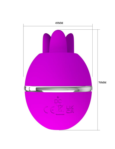 PRETTY LOVE - GEMINI BALL Vibrador De Silicona Redondo| SexPlace.MX