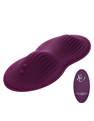 CALEXOTICS Remote Control Dual Rider - Masajeador Dual de Vibración Intensa, Impermeable y Recargable