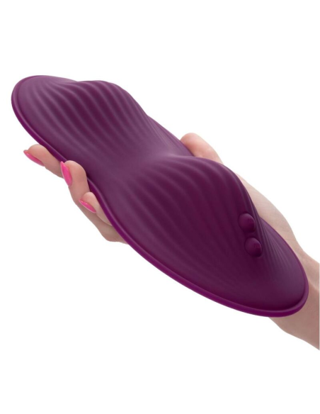 CALEXOTICS Remote Control Dual Rider - Masajeador Dual de Vibración Intensa, Impermeable y Recargable