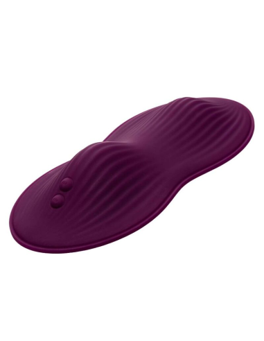 CALEXOTICS Remote Control Dual Rider - Masajeador Dual de Vibración Intensa, Impermeable y Recargable