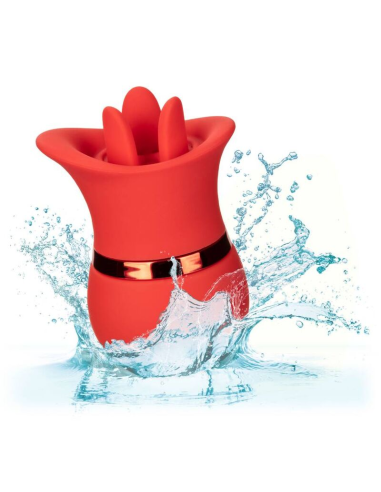 CALEXOTICS French Kiss Suck & Play Set - Doble Placer con 12 Funciones de Vibración y Succión