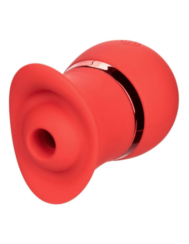 CALEXOTICS French Kiss Suck & Play Set - Doble Placer con 12 Funciones de Vibración y Succión