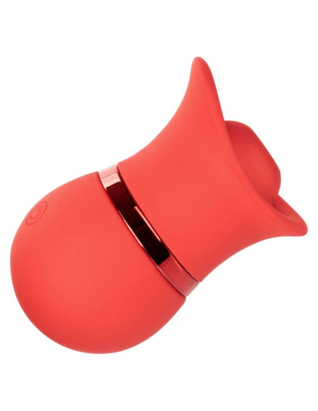 CALEXOTICS French Kiss Suck & Play Set - Doble Placer con 12 Funciones de Vibración y Succión