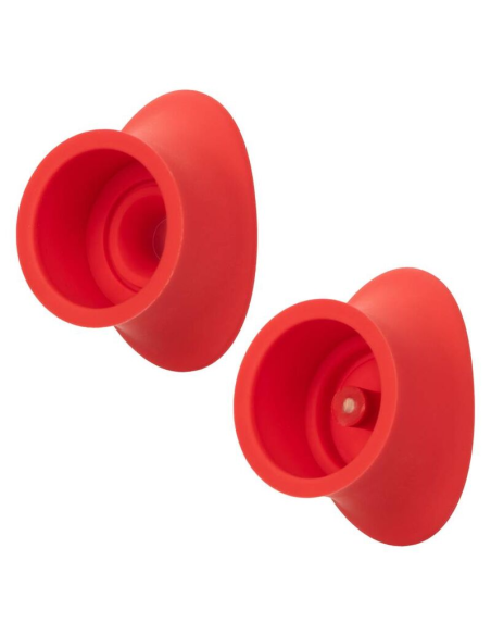 CALEXOTICS French Kiss Suck & Play Set - Doble Placer con 12 Funciones de Vibración y Succión