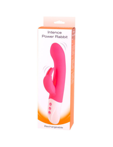 SEVEN CREATIONS - Intense Power Conejito Vibrador Rosa | 7 Modos, Recargable y Impermeable