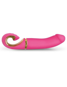 G-VIBE GJAY Vibrador Rosa Neón: Potente, Silencioso y 100% Sumergible