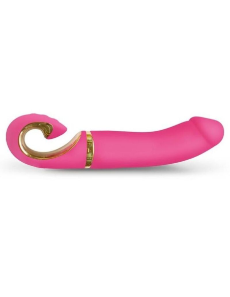 G-VIBE GJAY Vibrador Rosa Neón: Potente, Silencioso y 100% Sumergible