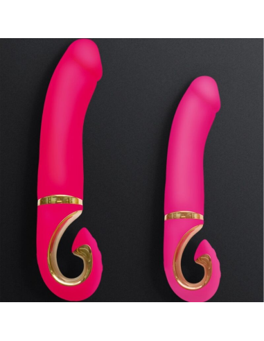 G-VIBE GJAY Vibrador Rosa Neón: Potente, Silencioso y 100% Sumergible