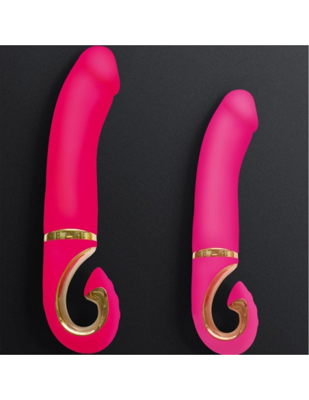 G-VIBE GJAY Vibrador Rosa Neón: Potente, Silencioso y 100% Sumergible