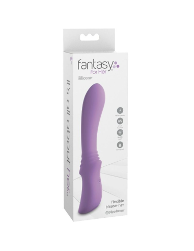 FANTASY FOR HER - FLEXIBLE PLEASE HER: Vibraciones Intensas y Diseño Flexible para el Placer Feminino