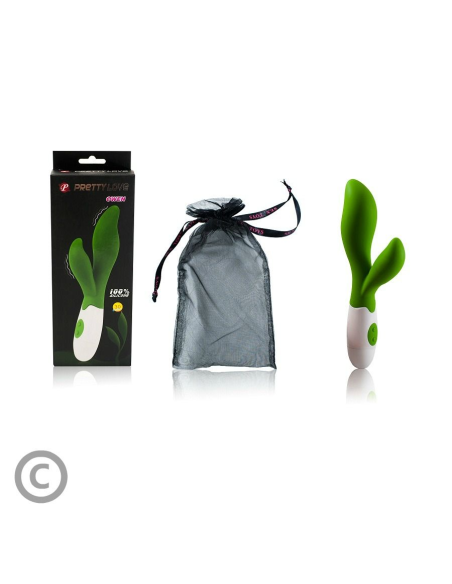PRETTY LOVE - FLIRTATION OWEN Vibrador Conejito Verde | SexPlace.MX
