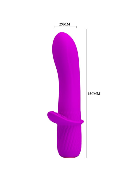 PRETTY LOVE - TROY Vibrador Recargable Morado | SexPlace.MX