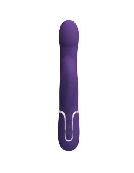 PRETTY LOVE - ZALIN Vibrador Conejito Perlas 4 En 1 | SexPlace.MX