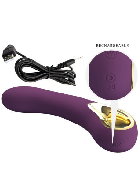 PRETTY LOVE - ETHAN Vibrador Recargable Lila | SexPlace.MX