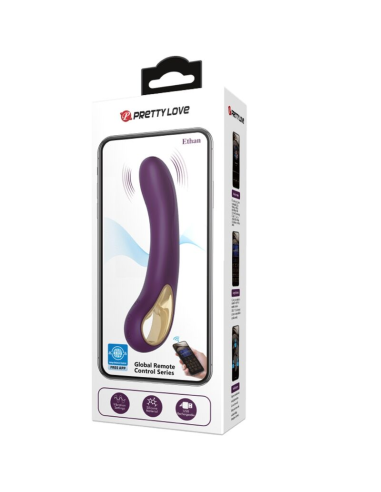 PRETTY LOVE - ETHAN Vibrador Recargable Lila | SexPlace.MX