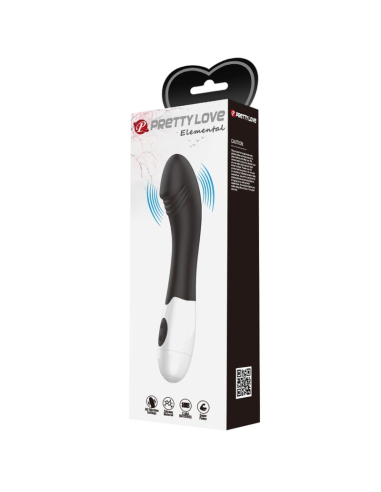 PRETTY LOVE - ELEMENTAL Vibrador Punto G 30 Modos Negro | SexPlace.MX