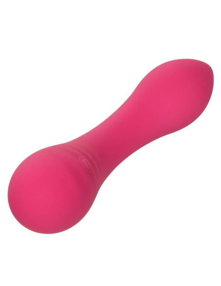 CALEXOTICS - PIXIES TEASER ROSA: Masajeador de Silicona, 10 Velocidades y Diseño Curvo para Placer Intenso