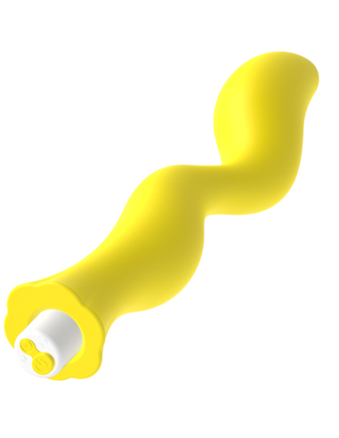 G-SPOT Gavyn: Vibrador Punto G Amarillo Recargable para Placer Máximo