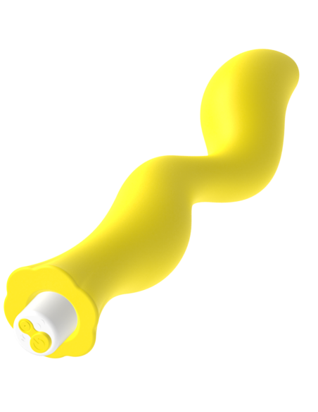 G-SPOT Gavyn: Vibrador Punto G Amarillo Recargable para Placer Máximo