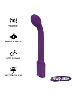 REWOLUTION - REWOFLEX: VIBRADOR ESTIMULADOR PUNTO G FLEXIBLE Y POTENTE