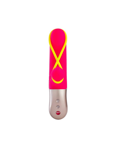 FUN FACTORY Amorino: MiniVibrador Recargable con Estimulador de Clítoris y Banda Tensa - Innovador y Sexy